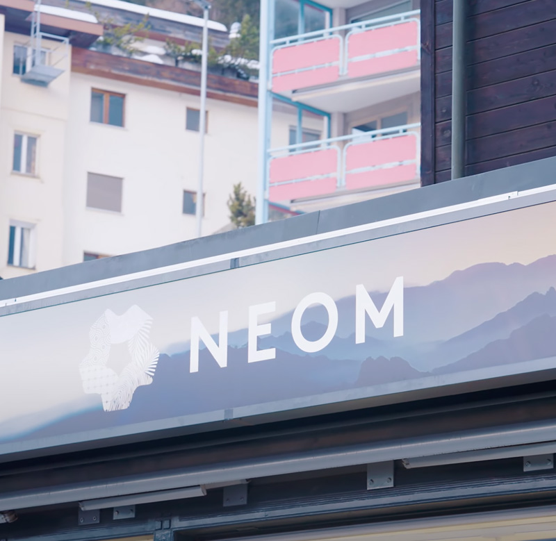 Switzerland WEF Davos featuring NEOM